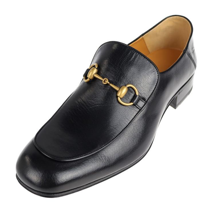 GUCCI 新品未使用展示品 グッチ ホースビット 570894 ローファー 