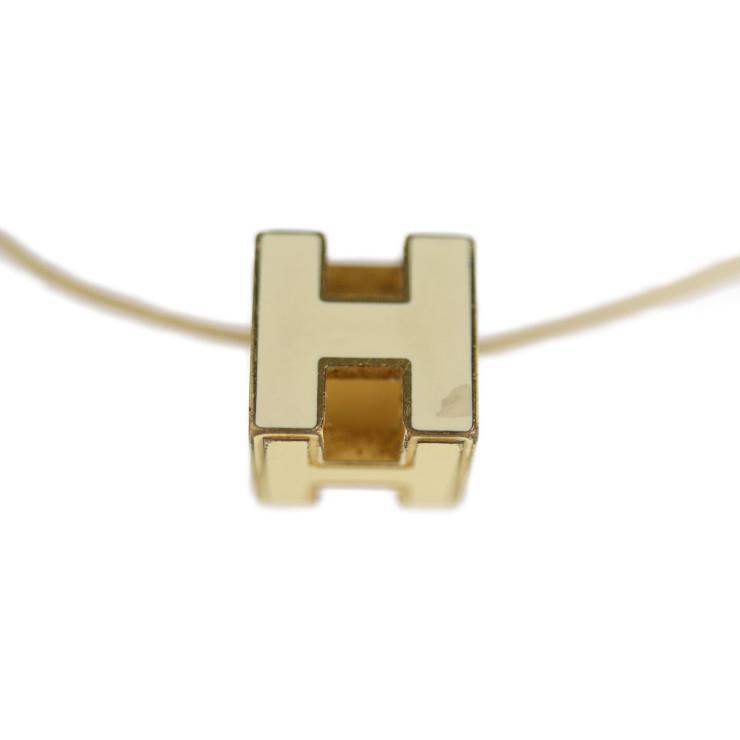 HERMES エルメス カージュドアッシュ Hキューブ ネックレス HERMES エルメス カージュドアッシュ Hキューブ ネックレス