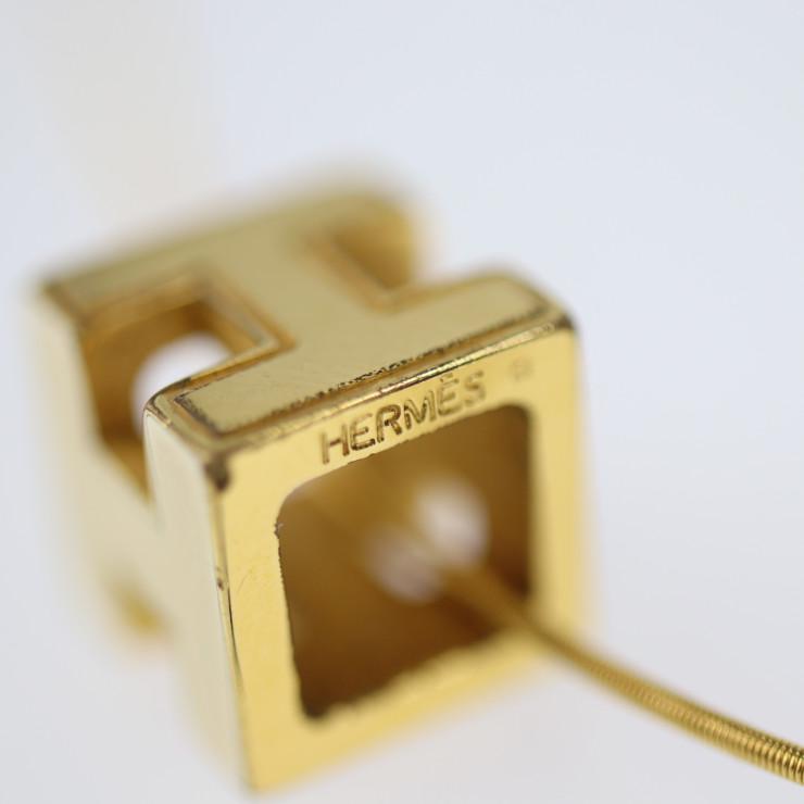 HERMES エルメス カージュドアッシュ Hキューブ ネックレス HERMES エルメス カージュドアッシュ Hキューブ ネックレス