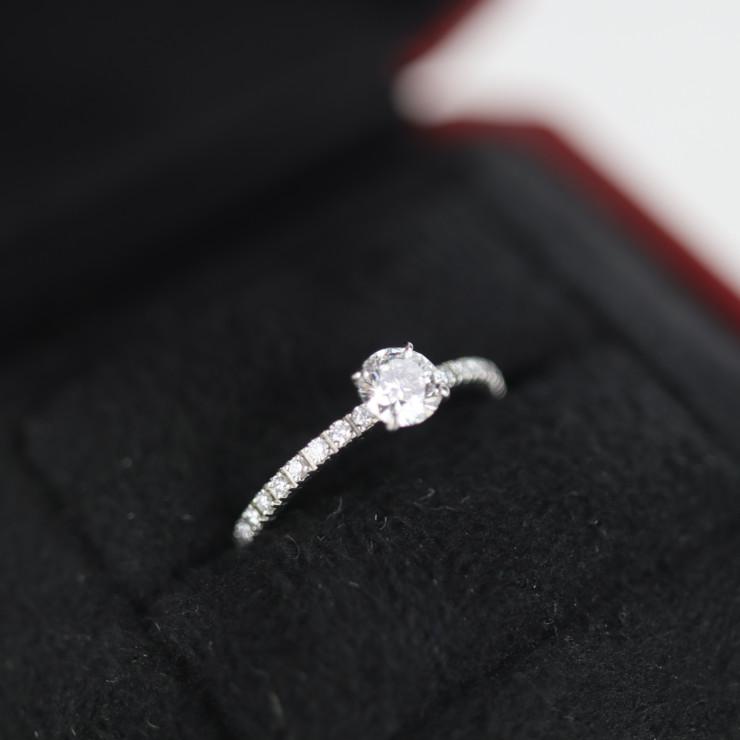 Cartier 超美品 カルティエ エタンセルドゥカルティエ ソリテール 