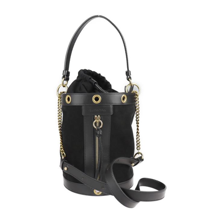 SEE BY CHLOE 超美品 シーバイクロエ デビー ハンドバッグ スウェード 