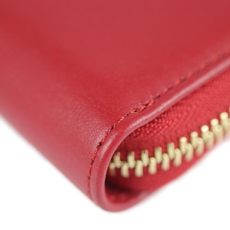 新品未使用展示品 JIMMY CHOO ジミーチュウ ATHINI ZIP - 長財布 