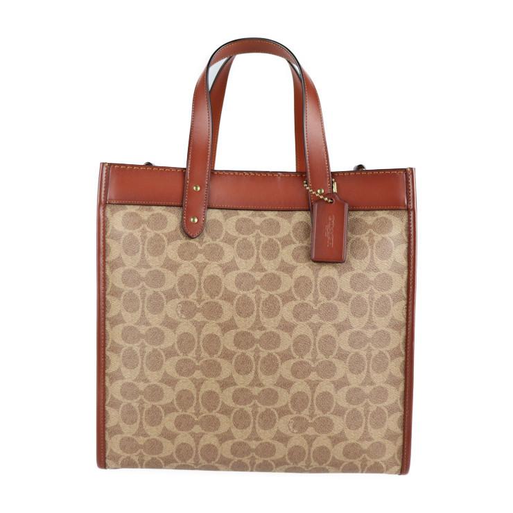 新品未使用展示品 COACH コーチ フィールド トート シグネチャー 