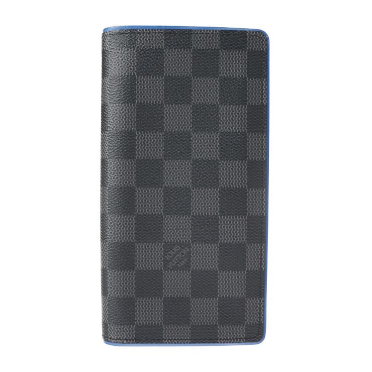 LOUIS VUITTON 超美品 ルイ ヴィトン ポルトフォイユブラザ N64430 長 