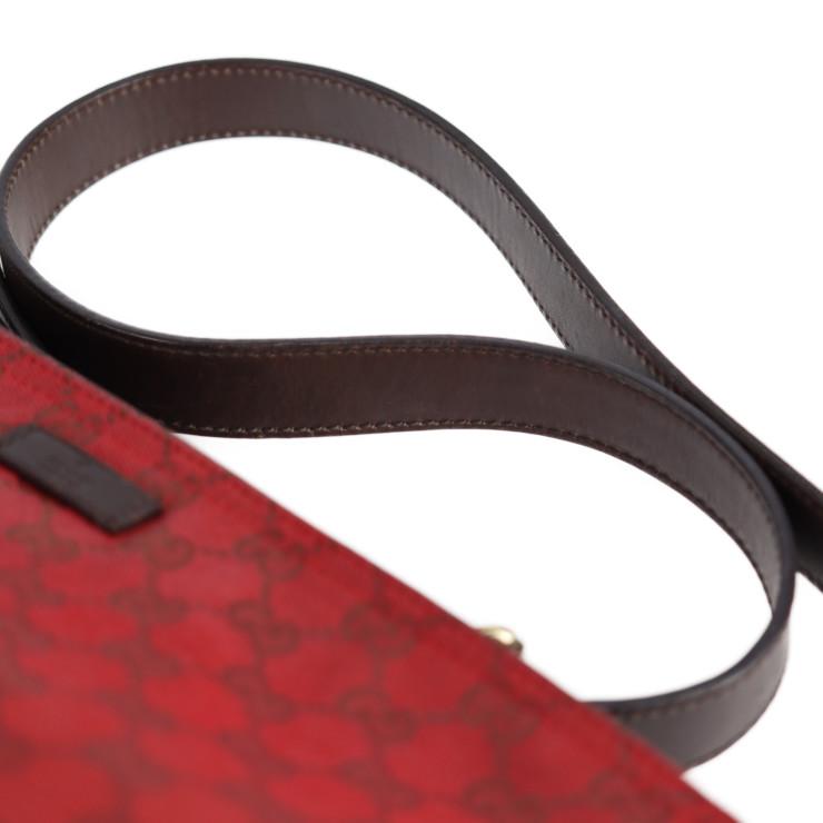 GUCCI グッチ シェリーライン 308930 ショルダーバッグ GGキャンバス 