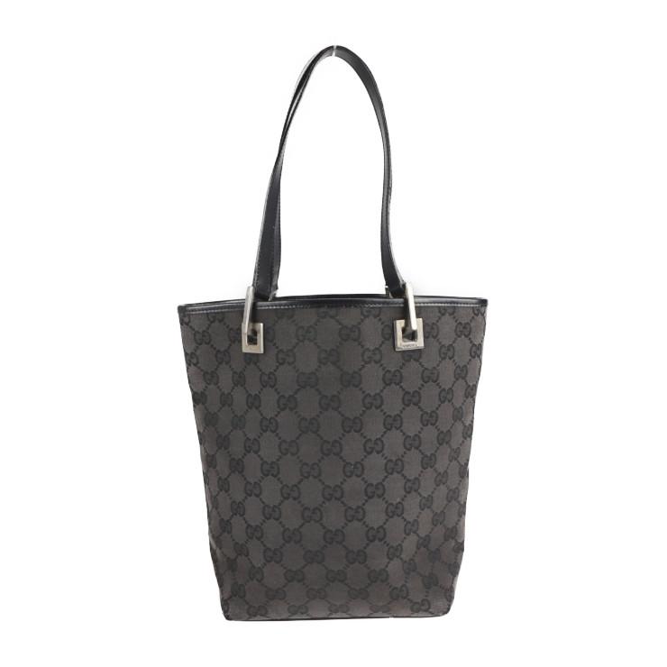 GUCCI グッチ 002 1099 002053 トートバッグ GGキャンバス レザー 