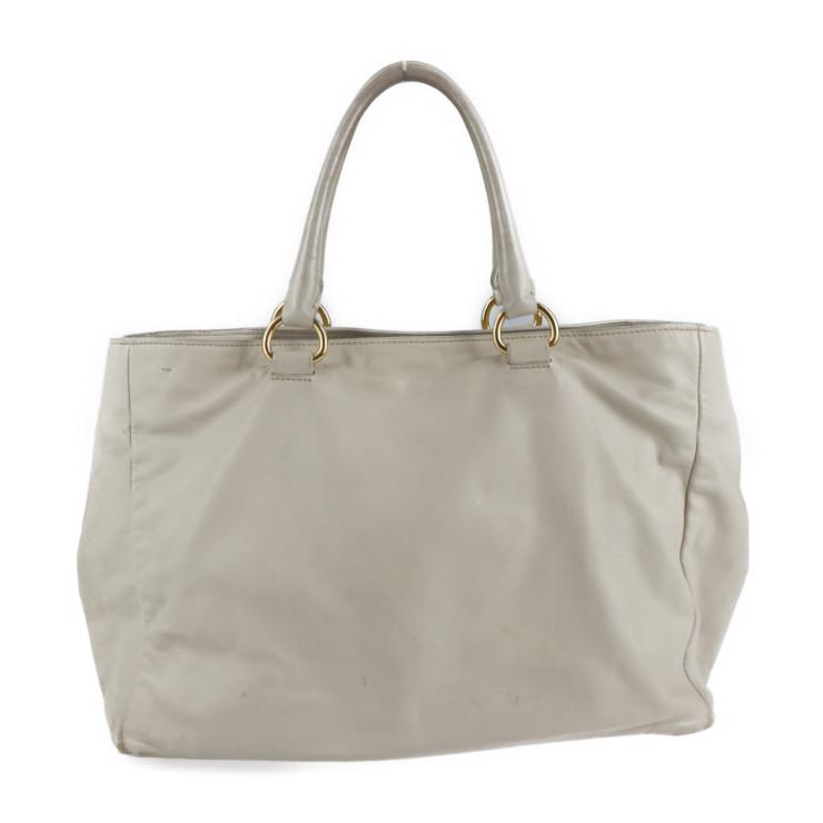 PRADA プラダ バッグ BN2103 ハンドバッグ ソフトカーフレザー  