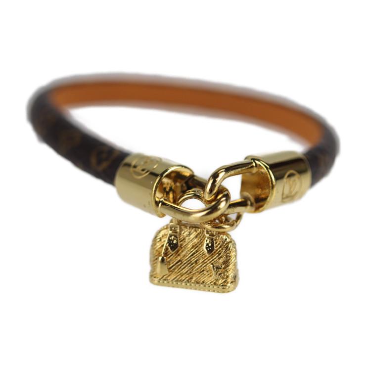 美品 ルイヴィトン ブラスレ アルマ ブレスレット M6220E 表記19 