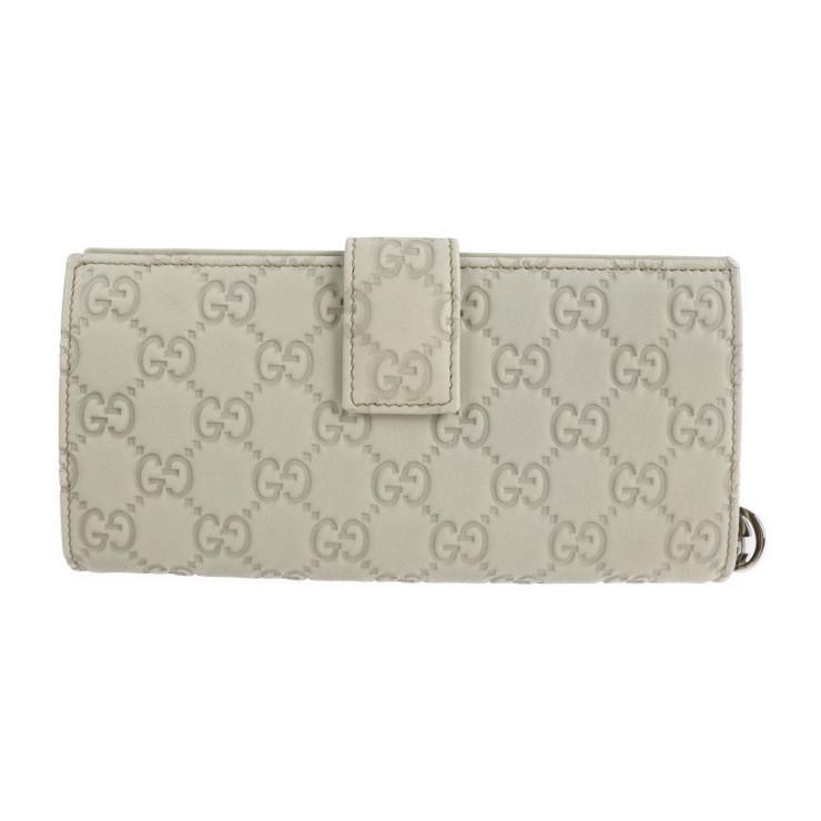 新品未使用展示品 GUCCI グッチ グッチシマ 233024 二つ折り財布 