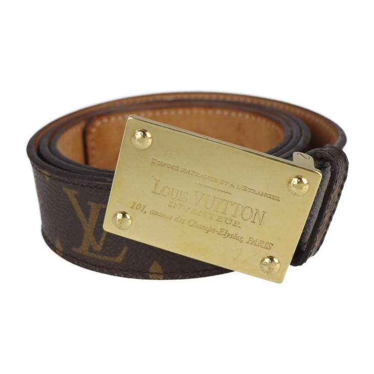 LOUIS VUITTON ルイ ヴィトン サンチュール アンヴァントゥール M9812  