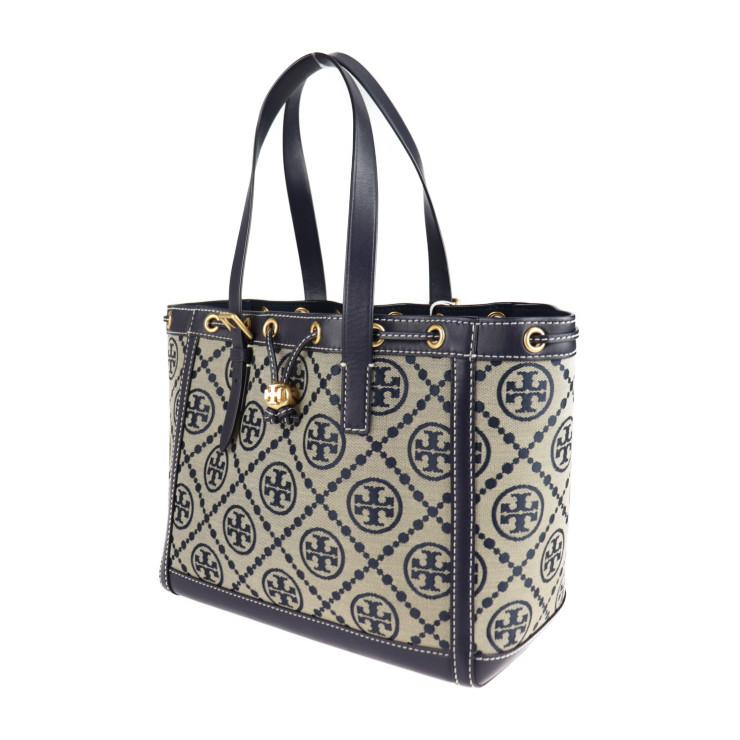新品未使用展示品 Tory Burch トリーバーチ Tモノグラム スモール トート 81803 405 トートバッグ キャンバス レザー 【本物保証】 新品未使用展示品 Tory Burch トリーバーチ Tモノグラム スモール トート 81803 405 トートバッグ キャンバス レザー 【本物保証】