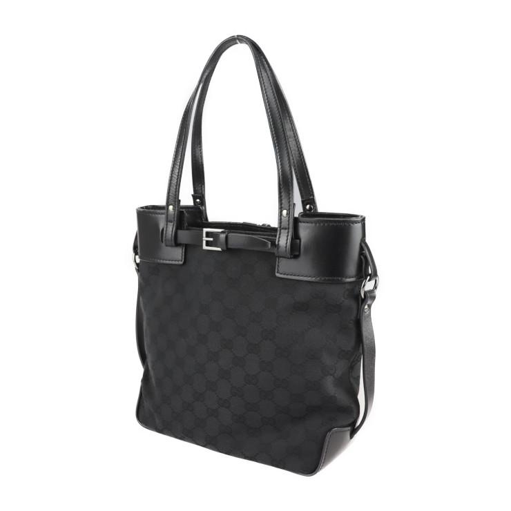 GUCCI グッチ 107757 ハンドバッグ GGキャンバス レザー GUCCI グッチ 107757 ハンドバッグ GGキャンバス レザー