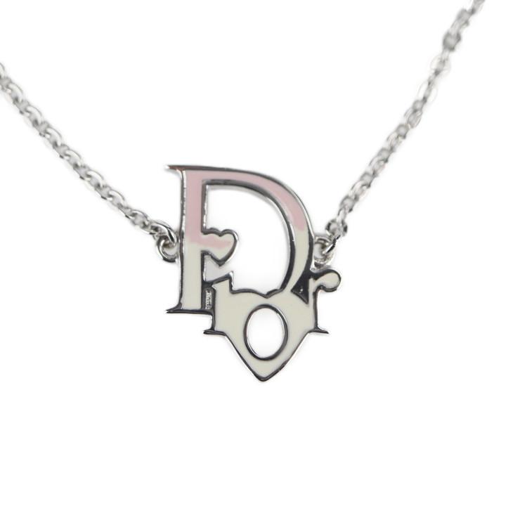 超美品 Christian Dior クリスチャンディオール ネックレス メタル