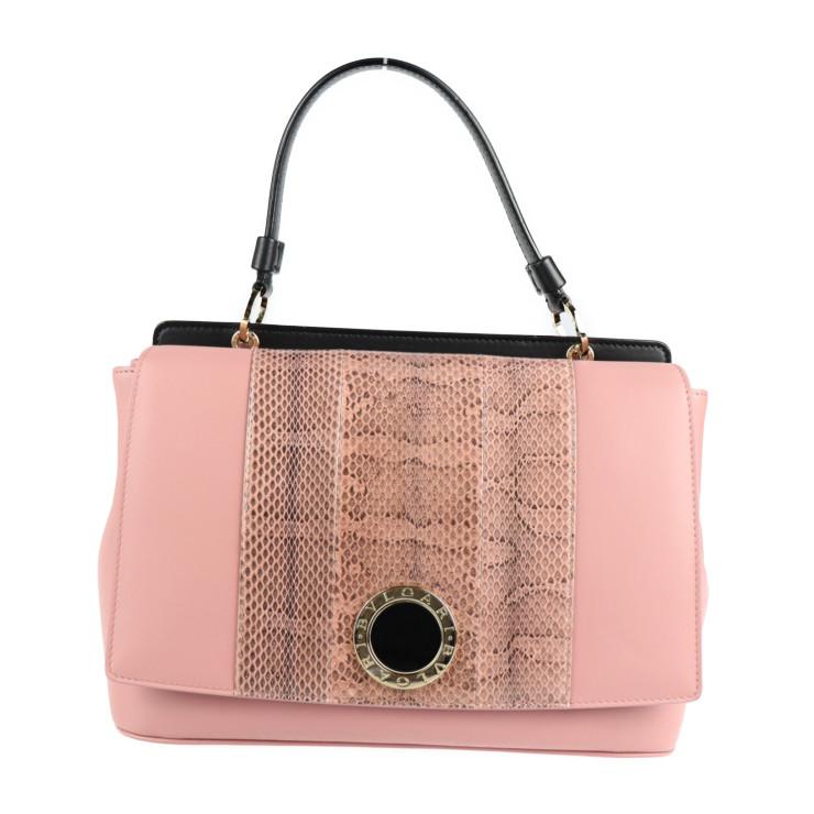 BVLGARI 超美品 ブルガリ デュエット パイソン ブルガリブルガリ  