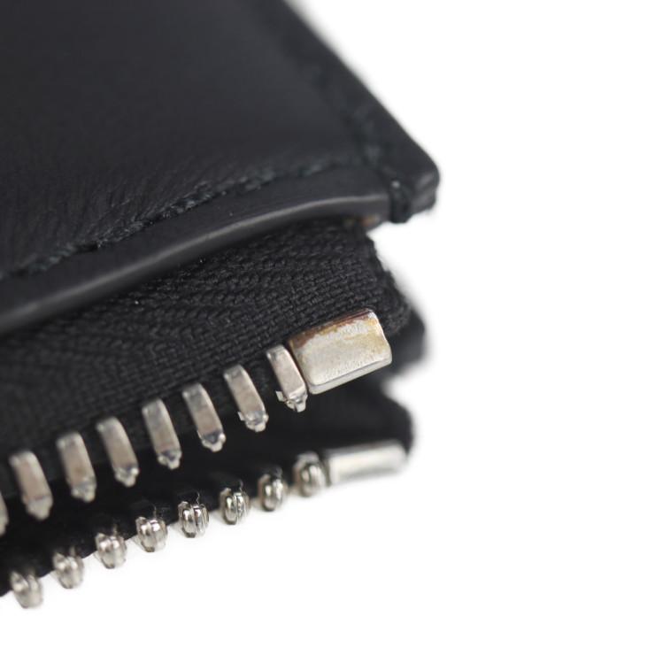 大人気定番商品 超美品 Salvatore ブラック 本物保証 レザー クラッチバッグ A121 24 スタッズ フェラガモ サルヴァトーレ Ferragamo ハンドバッグ Sutevalle Org