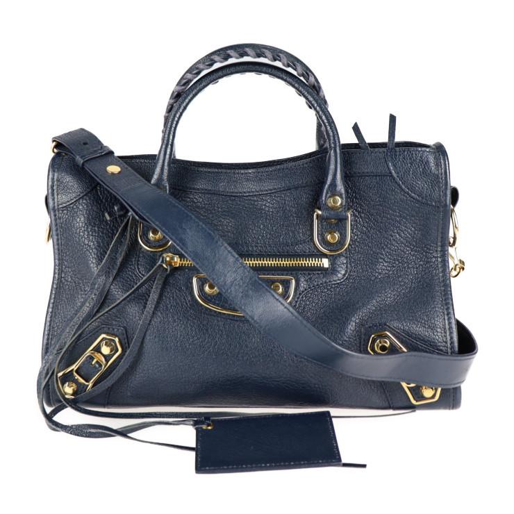 BALENCIAGA 美品 バレンシアガ クラシック メタリックエッジ シティS 