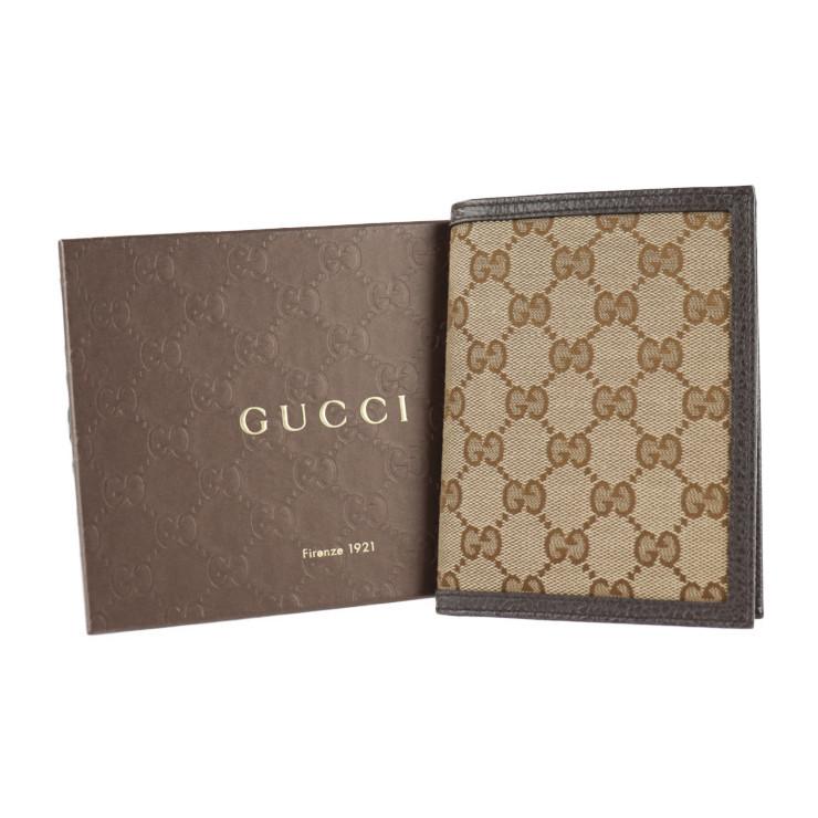 GUCCI 新品未使用展示品 グッチ 346079 二つ折り財布 GGキャンバス 