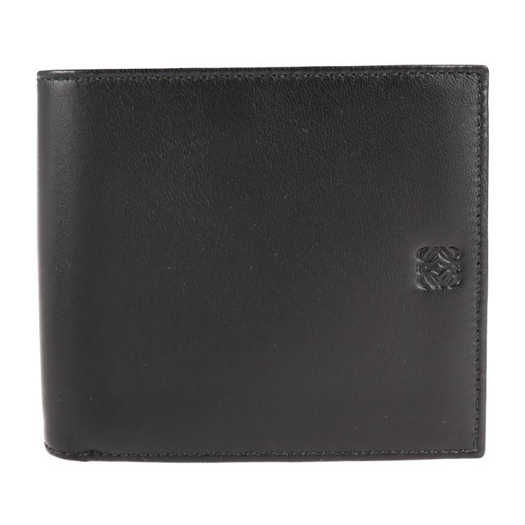 LOEWE 超美品 ロエベ AMERICAN WALLET 156.57.302 二つ折り財布 レザー  