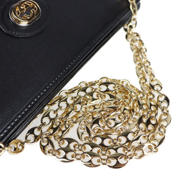 GUCCI 超美品 グッチ マリーナ 576422 ショルダーバッグ レザー 