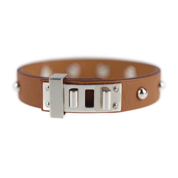 超美品 HERMES エルメス クルー ロン ミニドッグ T2 ブレスレット 