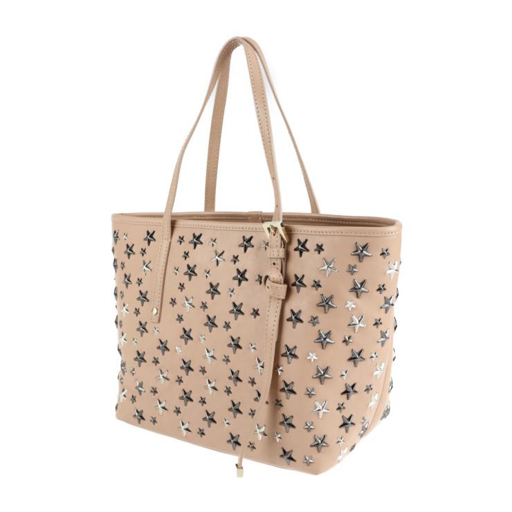 超美品 JIMMY CHOO ジミーチュウ SASHA サシャS - トートバッグ 