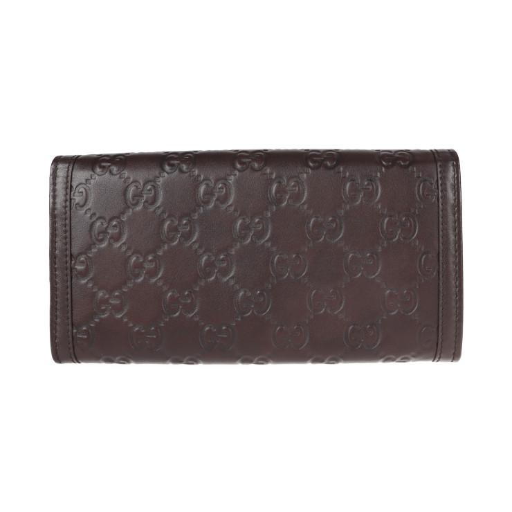 GUCCI 新品未使用展示品 グッチ スーキー シマライン 282434 二つ折り 