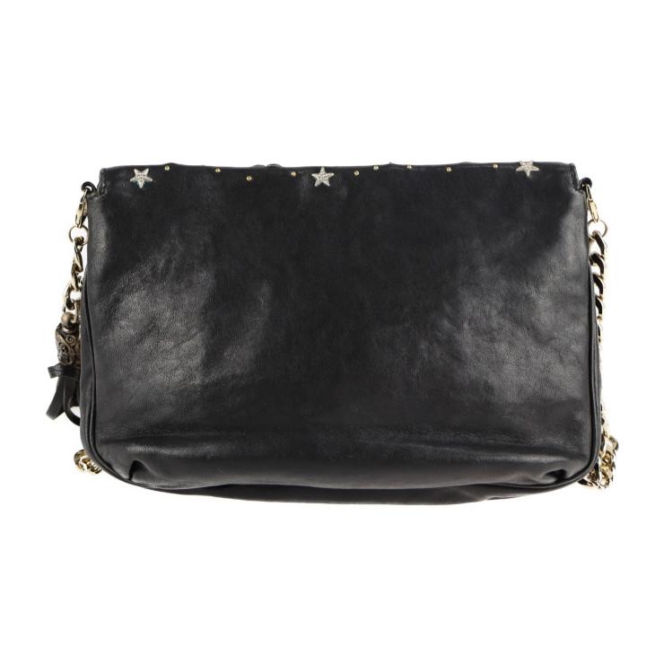 JIMMY CHOO ジミーチュウ ゾディアック ショルダーバッグ レザー