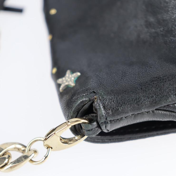 JIMMY CHOO ジミーチュウ ゾディアック ショルダーバッグ レザー