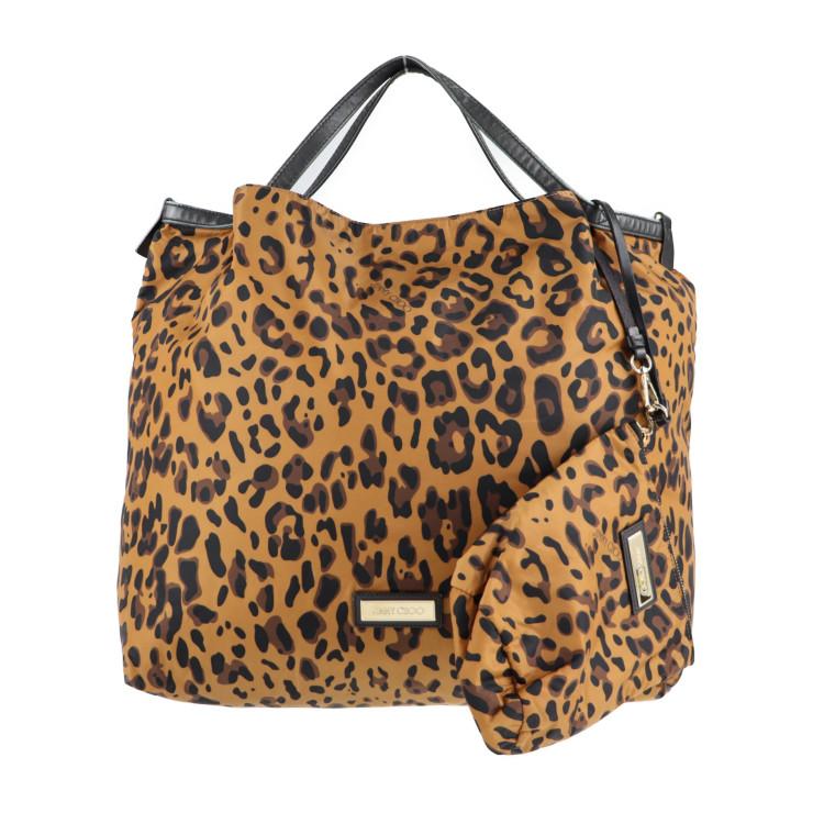 新品本物ジミーチュウヒョウ柄クラッチバッグjimmychoo