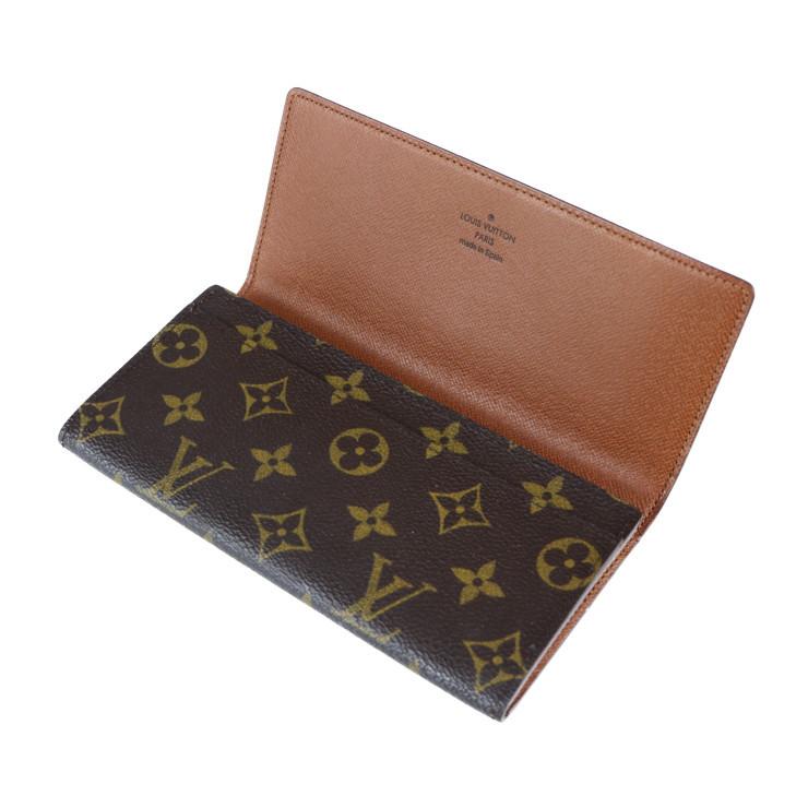 LOUIS VUITTON 美品 ルイ ヴィトン ポルトフォイユ 3カルトクレディ 長 