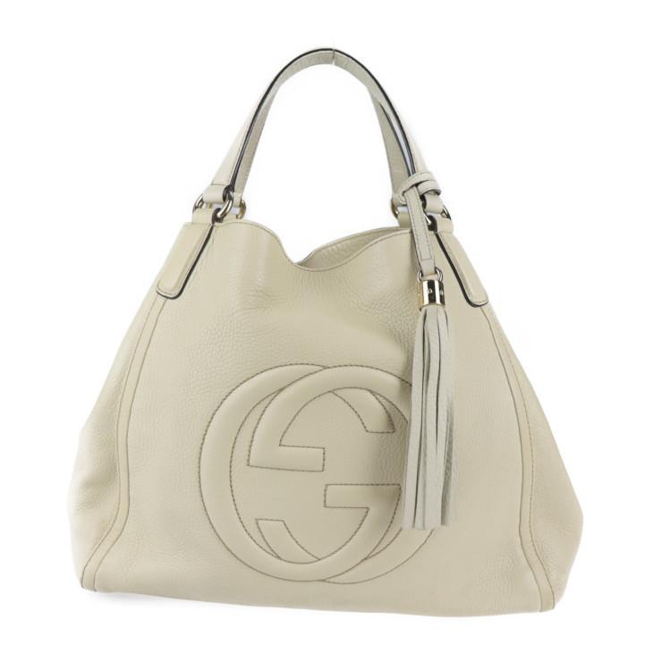 GUCCI グッチ ソーホー セラリウス インターロッキングG 282309 トート 