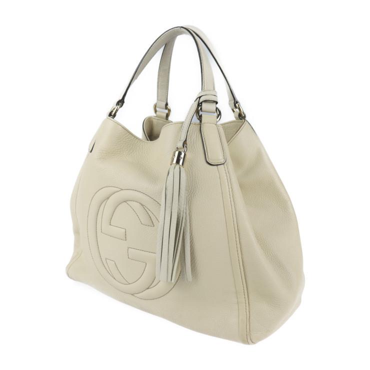 GUCCI グッチ ソーホー セラリウス インターロッキングG 282309 トート  