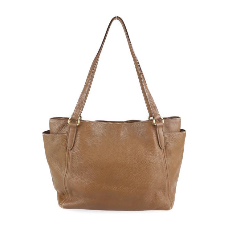 PRADA プラダ VIT.DAINO ヴィッテロダイノ BR4970 トートバッグ レザー 