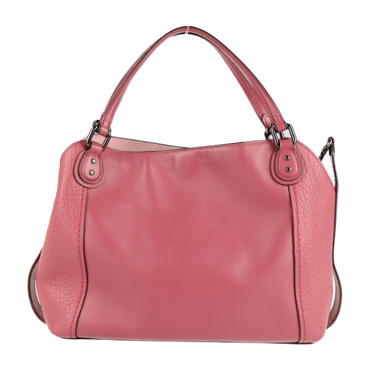 COACH 超美品 コーチ EDIE28 イーディー28 ハンドバッグ 57645 