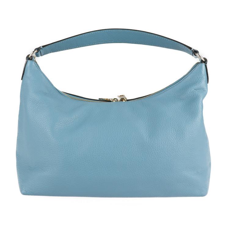 COACH 超美品 コーチ F36628 ハンドバッグ レザー ライトブルー系