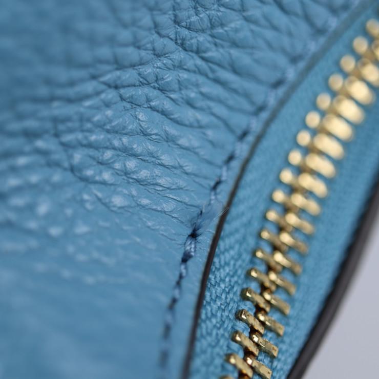 COACH 超美品 コーチ F36628 ハンドバッグ レザー ライトブルー系