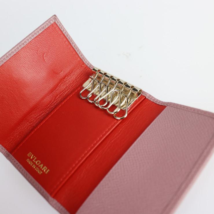 から厳選したBVLGARI ブルガリ 6連 キーケース ロゴ レザー ゴールド