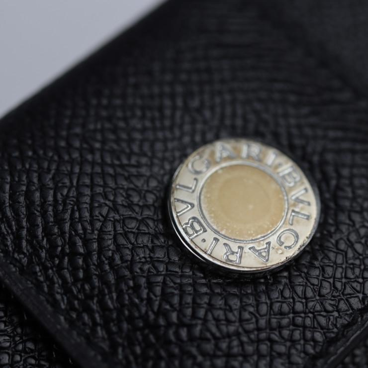 BVLGARI 超美品 ブルガリ クラシコ 20201 二つ折り財布 グレイン BVLGARI 超美品 ブルガリ クラシコ 20201 二つ折り財布 グレイン