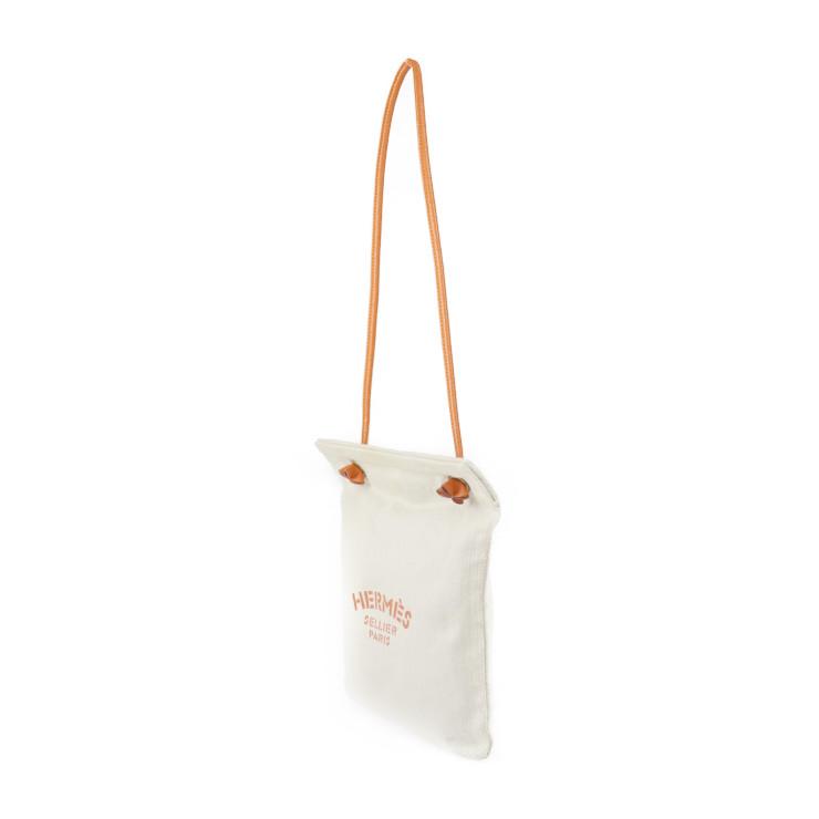 HERMES エルメス アリーヌ PM ショルダーバッグ コットンキャンバス HERMES エルメス アリーヌ PM ショルダーバッグ コットンキャンバス