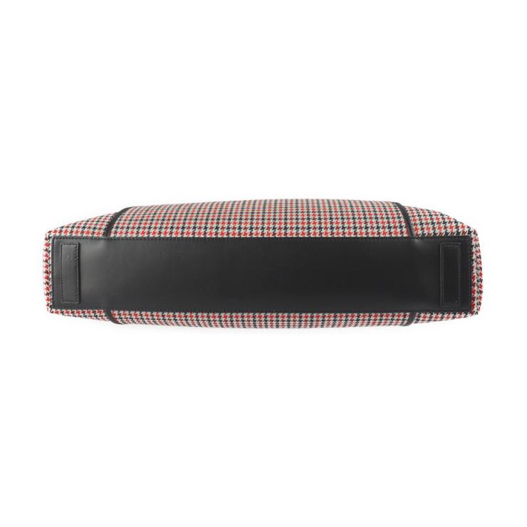 超美品 ジバンシィ アンティゴナ ソフト ミディアム ハンドバッグ BB50F2B0Z0 ウール レザー 赤 黒【本物保証】_3