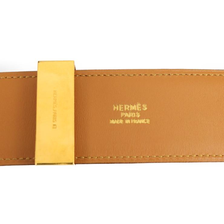 HERMES（エルメス） 美品 コリエドシアン メドール ベルト 表記70