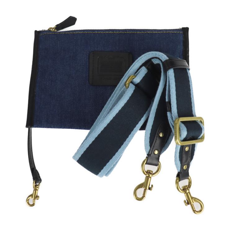 COACH 超美品 コーチ フィールドトート30 ハンドバッグ 89163 デニム 