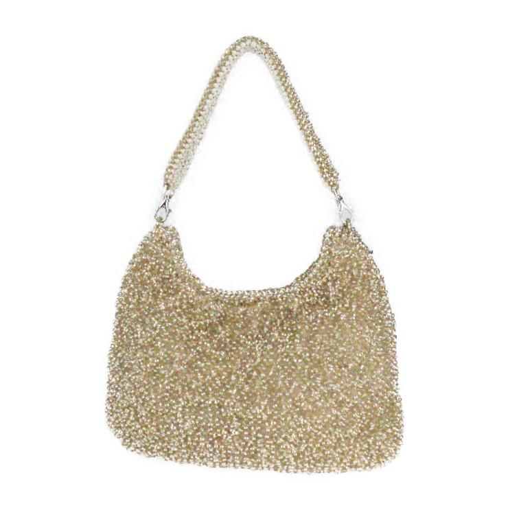 美品 ANTEPRIMA アンテプリマ ハンドバッグ PVC サテン パテントレザー  