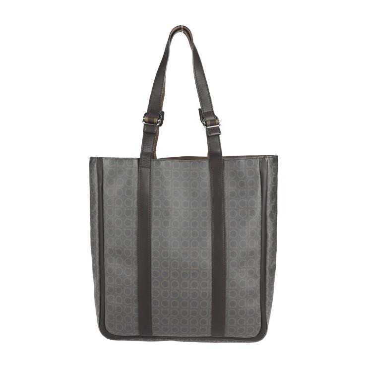 【美品】Salvatore Ferragamo トートバッグ PVC×レザー Yahoo!オークション -「pvcトートバッグ」(サルヴァトーレ