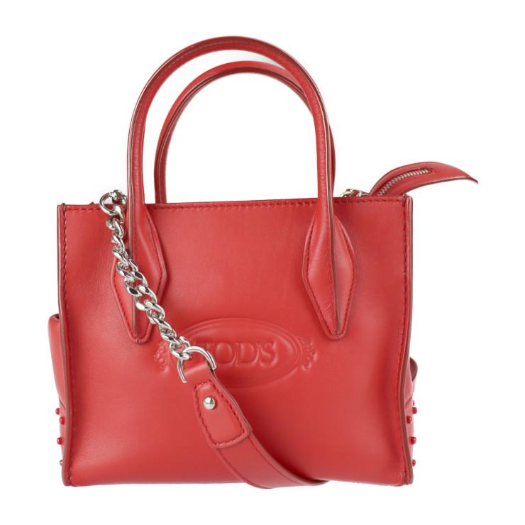 超美品 トッズ アルベール エルバス コラボ ハンドバッグ カーフレザー  