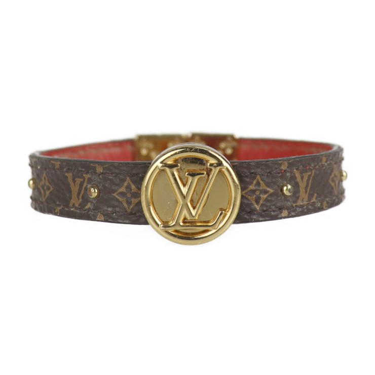 LOUIS VUITTON ルイ ヴィトン ブラスレ LVサークル リバーシブル 
