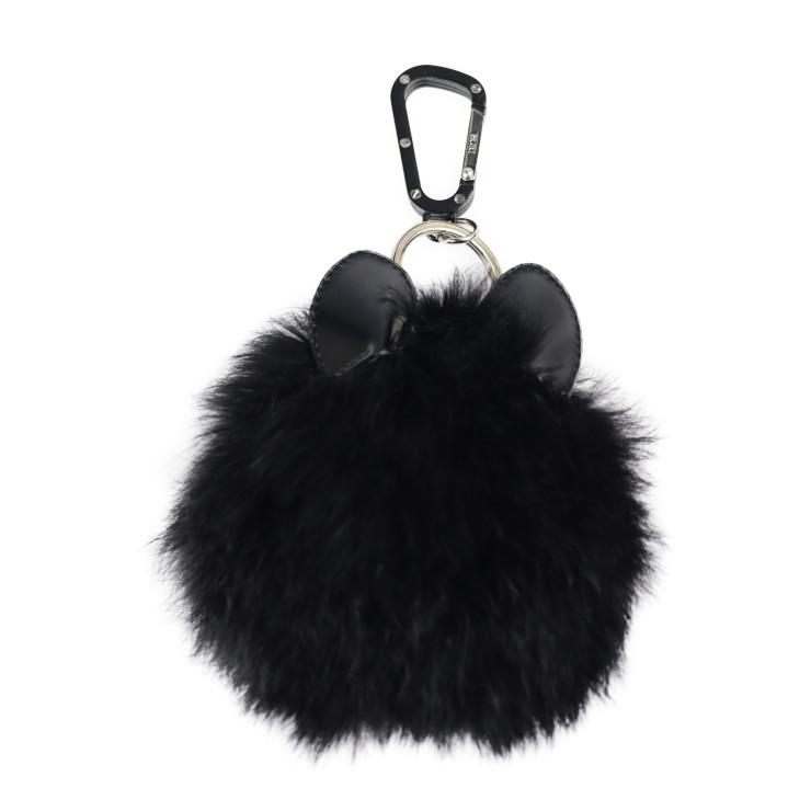 美品 Dior ディオール キーリング キーホルダー レザー ラビット 美品 Dior ディオール キーリング キーホルダー レザー ラビット
