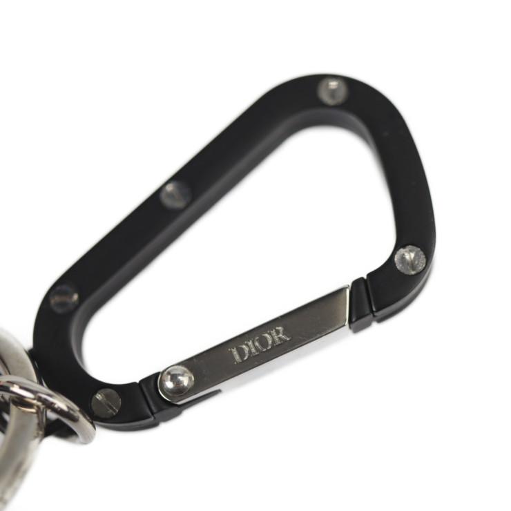 美品 Dior ディオール キーリング キーホルダー レザー ラビット 美品 Dior ディオール キーリング キーホルダー レザー ラビット
