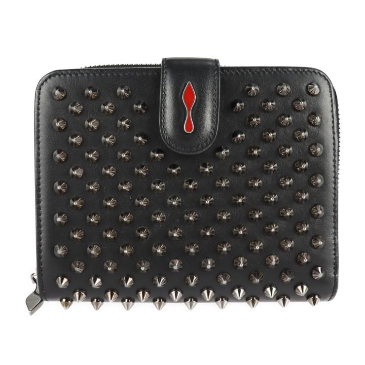 美品 Christian Louboutin クリスチャンルブタン コンパクトウォレット 