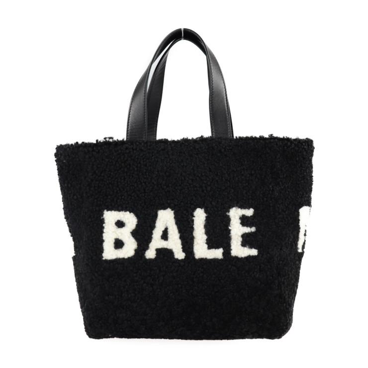 美品 BALENCIAGA バレンシアガ 532873 トートバッグ ムートン レザー  